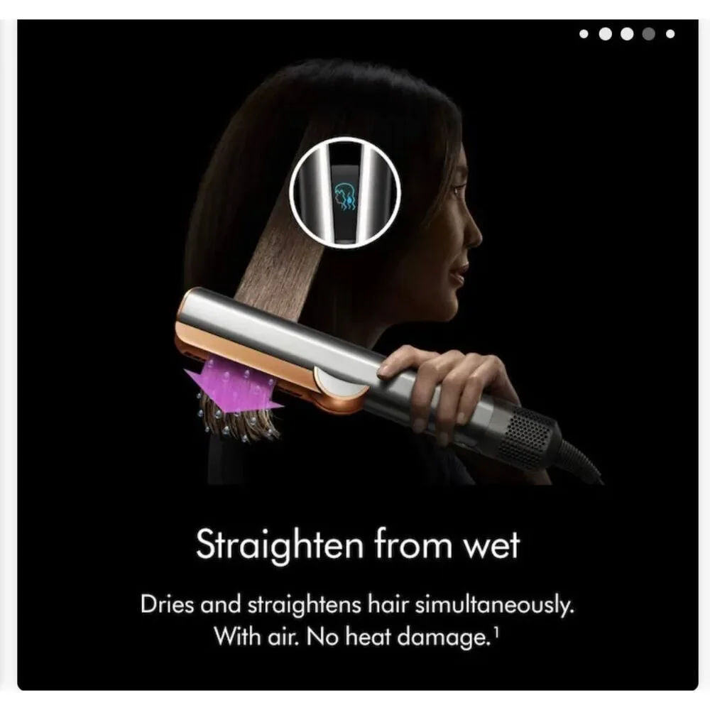 Dyson Airstrait™ Hair Straightener: Wet-To-Dry Styling